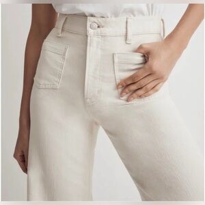 NEW-Madewell The Perfect Vintage Wide Leg Jeans